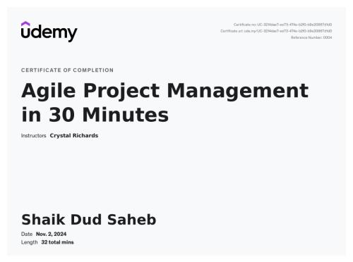 AgileProjectMgm30Mins