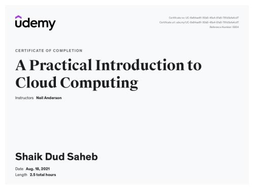 Pract cloud computing