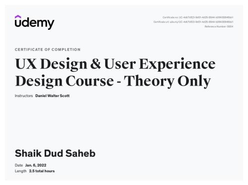 UX design